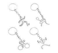 4 Piezas De Federación De Temas Deportivos, Creative Metal Clave, Recuerdos Deportivos, Regalos De Temas Deportivos.