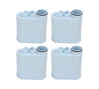 4 piezas de filtro de agua de repuesto para la Aquaclean CA6903/10, reduce la cal y el cloro, con carbón activado y resina de intercambio iónico para un café más