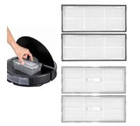 4 piezas de filtros accesorios accesorios de filtro para Roborock S8/S8+/S8 Pro Ultra/S7/S7 Maxv/S7 Maxv Ultra/S7 Max Ultra/S7 Pro Ultra, para filtros Roborock S8/Roborock S7.