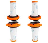 4 piezas de filtros accesorios para aspiradora Rowenta X-Force Flex 9.60 RH2038WO RH2037WO RH2039WO Batería Aspiradora Piezas de repuesto (sustituye a ZR009010)