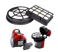 4 piezas de filtros accesorios para Bosch Serie 2 Aspiradora BGC05A220A, BGC05A320, BGC05A322, BGC05AAA1, BGS05A221, BGS05A222, BGS05AAA2/01, BGS05A220/02, Filtro Hepa de protección del motor, filtro