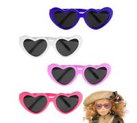 4 Piezas De Gafas De Muñecas, Juguetes para Niños -Sunglasses, Gafas De Sol De Muñecas, Accesorios De Muñecas, Regalos para Amantes De Las Muñecas (4 Colores).