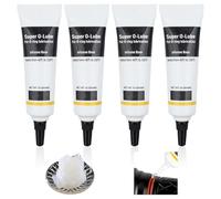 4 piezas de grasa de silicona para cobre, grasa de silicona para cafeteras automáticas. Se utiliza para lubricar diversas tuercas de máquinas para juntas tóricas de cafeteras (4 x 10 g).