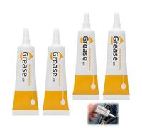 4 piezas de grasa para impresora 3D, grasa lubricante multiusos de alto rendimiento, lubricante sintético deslizante para bisagras, grasa de silicona para juntas, grasa para engranajes, lubricante