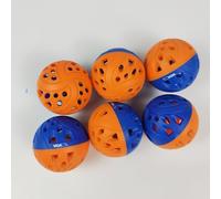 4 piezas de juguetes de campana for gatos, juguetes interactivos divertidos for gatitos, juguetes de persecución for gatos, suministros for mascotas, juego de accesorios for mascotas, color aleatorio