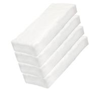 4 Piezas de Lana de Cerámica para Bioetanol 300 x 100 x 25 mm, Núcleo de Algodón para Chimenea de Etanol para Prolongar el Tiempo de Combustión, Lana de Cerámica para Cámara de Combustión, Estufa