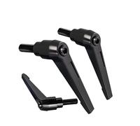 4 piezas de longitud 12-100 mm acero aleación M4 M5 M6 M8 M10 M12 M16 palanca sujeción maquinaria manija ajustable bloqueo perilla rosca macho externa(M12x40mm)