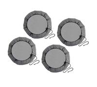 4 piezas de malla de malla para cubo de lluvia, recolección de agua, tapa protectora, herramienta de recogida de lluvia, red protectora de cubo de agua