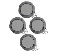 4 piezas de malla de malla para cubo de lluvia, recolección de agua, tapa protectora, herramienta de recogida de lluvia, red protectora de cubo de agua