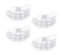 4 Piezas De Máscara De Ojo Transparente Poroso, Accesorios De Plástico Simples Y Creativos, Cubierta De Protección De Los Ojos Multifuncional, Accesorios De Protección Para Los Ojos.