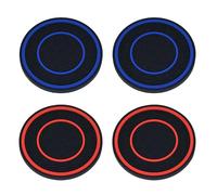 4 Piezas De Montaña Rusa, Patrón De Panal De Doble Anillo, A Prueba De Amortiguadores E Impermeable, Tortuga De Tazas De Automóvil Inserta Artículos.