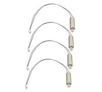 4 piezas de motor eléctrico profesional para E58 S168 Cuadricóptero plegable, piezas de repuesto para aviones de control remoto, piezas de repuesto para cuadricóptero