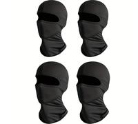 4 piezas de pasamontañas para , máscara de esquí que absorbe la humedad, bufanda de cuello multifuncional para ciclismo, ATV, running, empaquetado individual, regalo de vacaciones considerado