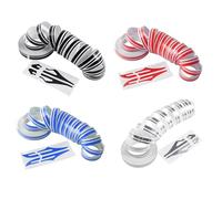 4 Piezas De Pegatinas De Automóvil, Pegatinas Decorativas Impermeables, Pegatinas Simples Y Versátiles Que Se Pueden Usar para Motocicletas, Automóviles, Bicicletas Y Cascos.