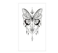 4 Piezas De Pegatinas De Tatuajes De Hierbas, Pegatinas De Tatuajes De Jugo Impermeables De Plantas Semipermanentes, No Reflectantes, Duraderas Y No Se Pueden Lavar