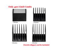 (4 piezas de peine de límite) Peines de repuesto para afeitadora Moser serie 1400, 4 piezas/juego Cortadora