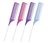 4 Piezas De Peine De Tinte Para El Cabello, Estilo De Cabello Que Hace Accesorios, Peine Resistente Al Calor, Herramientas De Peluquería, Herramientas De Barbero.