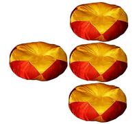 4 Piezas de Pescado de Madera Almohadilla de Campana de Cobre Control de Humedad para Ukelele Cojín de Cuenco de Meditación Cuenco Hecho a Mano Cuenco Tibetano Cuenco de Canto Tibetano Cojín Acceso