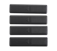 4 Piezas De Reemplazo De La Cubierta De Moldura Del Portaequipajes Del Clip Del Riel Del Techo Cubierta Negra Del Sello Del Techo Del Coche Del Estilo Del Coche Compatible Con Mazda 2 3 5 6 CX7 Reino