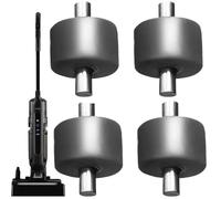 4 piezas de repuesto para aspiradora, aspiradora delantera, piezas de repuesto para aspiradoras, accesorios para piezas de cepillo de suelo, repuesto silencioso, plug and play para esquinas de muebles
