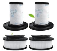 4 piezas de repuesto para aspiradora Rowenta X-Force Flex 11.60 12.60 14.60 15.60 Animal RH98xx RH99xx RH99xx aspiradora, juego de filtros de repuesto incluye 2 prefiltros + 2 filtros posteriores para