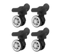 4 piezas de repuesto para maletas prácticas que proporcionan durabilidad y maniobrabilidad suave