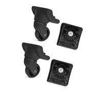 4 piezas de repuesto para maletas, ruedas de repuesto resistentes al desgaste, para la mayoría de maletas, reparación de maletas, kits de reparación de ruedas de cajuela