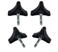 4 piezas de repuesto universales para andador rodante, andador plegable, andador propulsado a mano, etc., piezas generales de accesorios para andadores