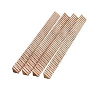 4 Piezas De Revestimientos De Guitarra Biselados Accesorio De Repuesto Para Proyecto De Recorte De Bordes Longitud 420 Mm Material de madera para guitarra