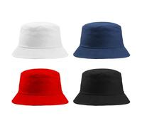 4 Piezas De Sombreros De Pescador Domo, Sombreros Para El Sol Con Protección Solar De Verano, Sombreros De Viaje Al Aire Libre, Sombreros Casuales Neutros, Adecuados Para Caminar, Acampar.