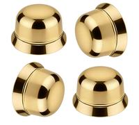 4 piezas de soportes magnéticos para bolsos, protectores magnéticos de metal de primera calidad para la base de los bolsos, diseño sin perforaciones, ideales para bolsos de cuero y tela, base