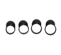 4 Piezas de Tambor de Acero Tambores Tambor, Mangas Dedo Sonido Puro para Protectores Dedos Mano, Cubiertas Plástico 4 Tamaños, Accesorios Lengua Aplicación Ancha, Accesorios,