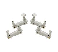 4 piezas de violín afinador fino de metal para cuerda de violín, ajustador de cuerdas giratorias, accesorios duraderos para instrumentos de cuerda