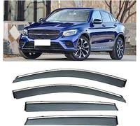 4 Piezas Deflectores Cortavientos para Mercedes Benz GLC Coupe 2015-2019, Viento Deflector Weather Window Visor Guards Accesorios Decorativos