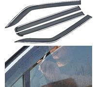 4 Piezas Deflectores de Aire para Toyota Corolla Touring 2019-2023 Deflectores de Viento y Lluvia Cortavientos Ventana Protector de Lluvia Coche Accesorios.