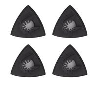 4 piezas Delta Sanding Patin 80 mm Accesorios de almohadilla de fijación para múltiples herramientas, Accesorios para herramientas oscilantes, Cuchilla para múltiples herramientas, para herramienta