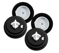 4 Piezas Diafragma de Entrada de Cisterna, Válvula de Flotador de Diafragma de Sello, para Inodoro，Arandelas de Diafragma Compatibles con Entrada Lateral y Fondo，Repuesto Universal para Reparación