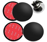 4 Piezas Discos Adhesivos de Salpicadero de 80 mm, Disco de Montaje Universal de Ventosa de 3.15 Pulgadas, Disco de Salpicadero, para la Navegación por Satélite del Automóvil Garmin GPS Magellan