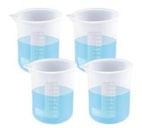 4 Piezas Dosificador Detergente Lavadora 150 ml, Tazas Medidoras de Silicona, Vaso Medidor con Marcas Graduadas, Medidores de Lavandería, Antiadherentes, para Detergente Líquido, Bricolaje
