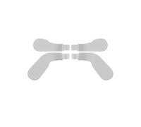 4 Piezas Elite 2 Core Controller Paddles para Xbox One Elite Series 2 Controller (Plata/Silver)