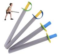 4 Piezas Espadas y Cuchillos de Espuma Espada Pirata de Espuma EVA Juguetes para Juego de imaginación para Actividades de Fiesta Infantil Espada de Rendimiento de jardín de Infantes para niños Espa