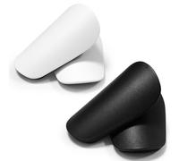 4 Piezas Espinilleras Futbol Niño, Mini Espinilleras, Equipamiento Infantil Mini Sujeta Menores, Espinilleras Equiposde Protección para Jóvenes (8 * 5cm)