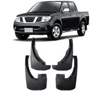 4 Piezas Faldillas Antibarro Guardabarros para Nissan Navara 2005-2016, contra Salpicaduras Delantero Trasero Faldillas Styling Protector Accesorios