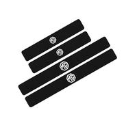 4 Piezas Fibra Carbono Coche Umbral Puerta, para MG4 EV MG 4 EH32 2022 2023 2024 2025 Decoración estribos de Anti Deslizante Desgaste Pedal Pegatinas,B