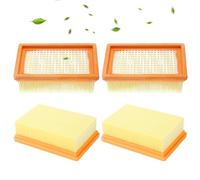 4 Piezas Filtro Aspiradora para Karcher Kit,Filtro de Recambio para Aspiradoras Multifunción para Karcher WD4, WD5, WD6, MV4, MV5, MV6 para aspiradoras para Karcher