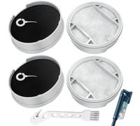 4 Piezas Filtro para Aspiradora Philips 5000 Series y 1 Cepillo de Limpieza