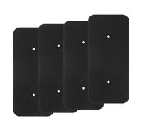 4 Piezas Filtro Secadora para Candy Hoover 40006731, JINSIHU Filtro de Espuma Compatible con Secadora Hoover Candy 275x125x10mm para Secador de Condensación y Bomba Calor Esterilla Filtros de Pelusa