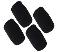 4 Piezas Funda Opaca para Tarro de Germinación, Negra, Tela