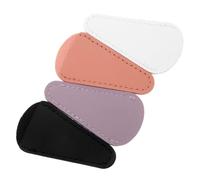 4 Piezas Funda Protectora para Tijeras Reutilizable de Cuero PU | Protección para Corte, Fácil de Poner y Quitar, Resistente al Desgaste, para Tijeras y Agujas