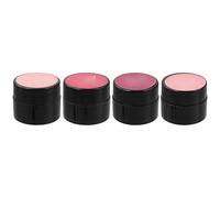 4 Piezas Gel de Uñas para Diseño Japonés, Color Metalizado | Tonos C07 C08 C09 C10, Aplicación Fácil, Fórmula Saludable y Ecológica